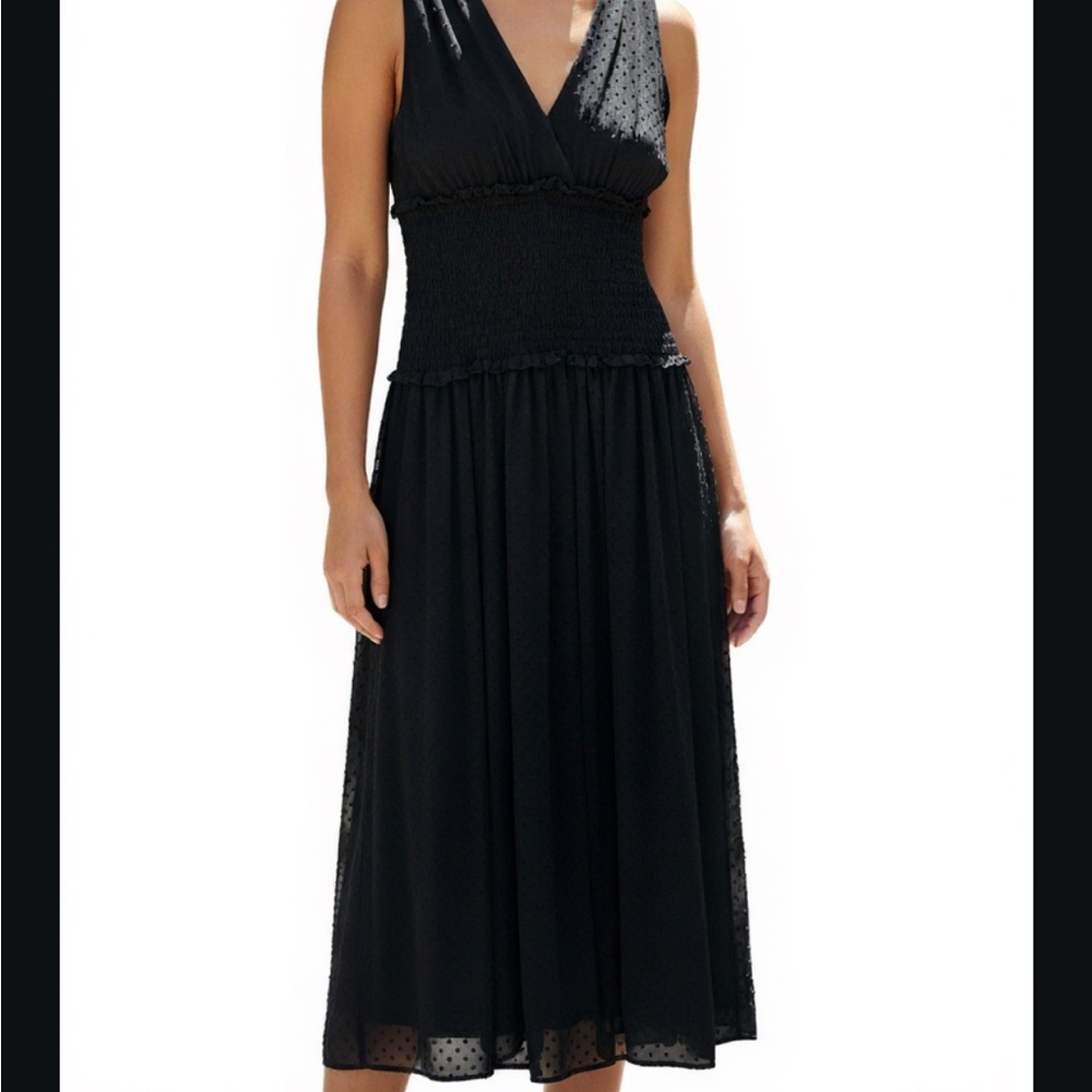 M.S.S.P MIDI Black Dress